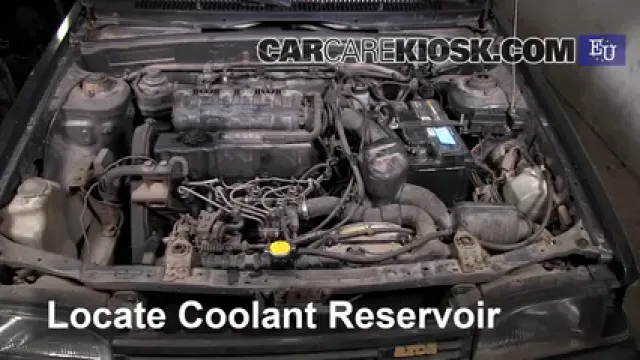1989 Mazda 323 GLX 1.7L 4 Cyl. Diesel Coolant (Antifreeze) Fix Leaks